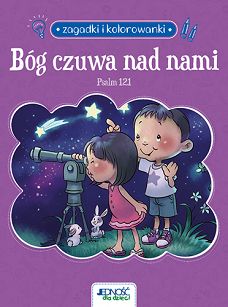 Zagadki i kolorowanki. ,,Bóg czuwa nad nami Psalm 121''