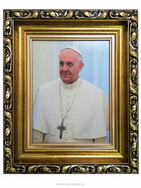 Obraz Papież Franciszek (30 x 35cm)