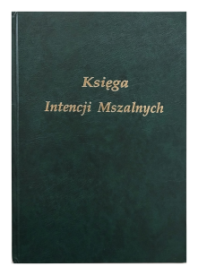 Księga intencji mszalnych, księga parafialna, kancelaria