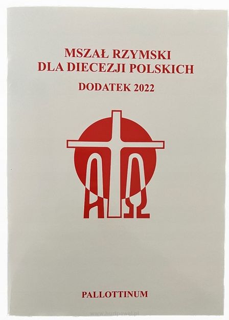 Mszał rzymski dla diecezji Polskiej dodatek