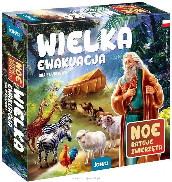 Wielka ewakuacja. Gra planszowa