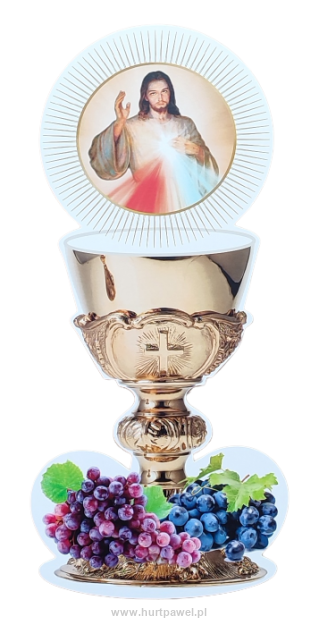 Emblemat eucharystyczny - Jezu Ufam Tobie