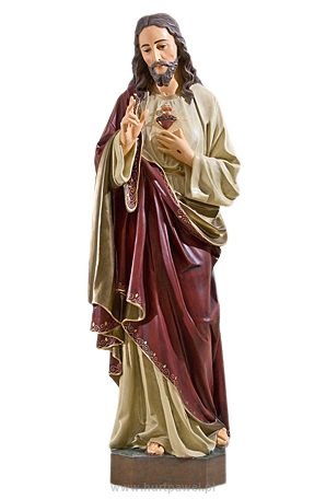 Figura serce Pana Jezusa - 170 cm