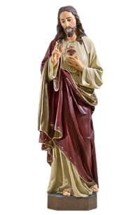 Figura serce Pana Jezusa - 170 cm