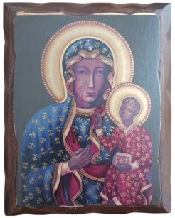 Ikona Matka Boża Częstochowska 16x20cm