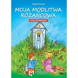 Moja modlitwa różańcowa - Kolorowanka - Agata kosek