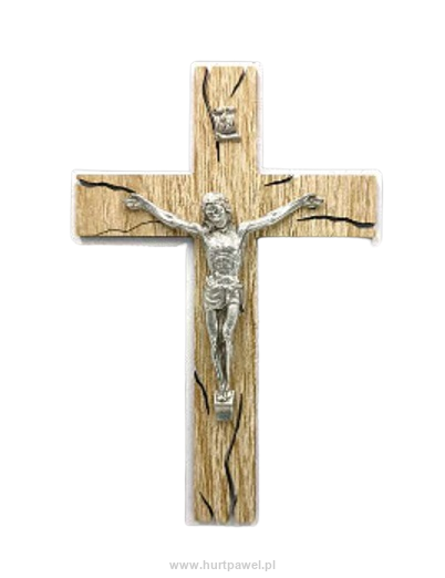 Krzyż drewniany wiszący 15,6 cm