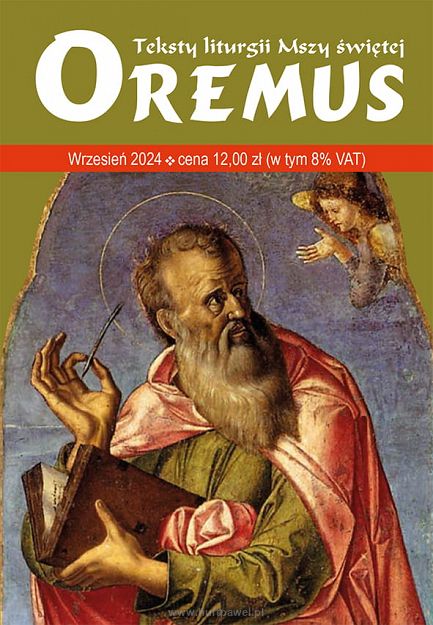 Teksty liturgii Mszy świętej - OREMUS nr: 9