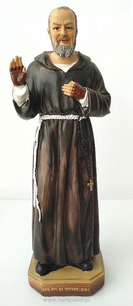 Figura Św. Ojciec Pio  (20cm)