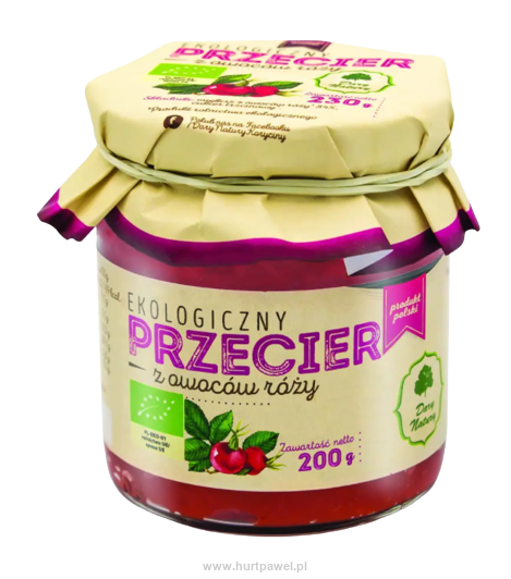 Przecier z owoców róży EKO (200 G)